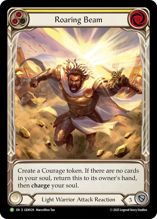 Roaring Beam — Rainbow Foil