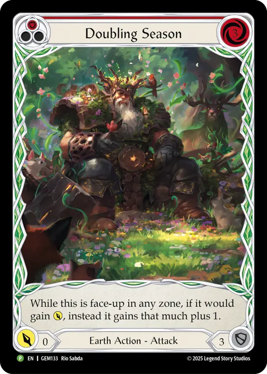 Doubling Season — Rainbow Foil