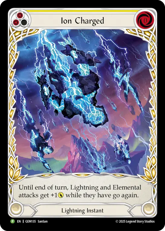 Ion Charged — Rainbow Foil