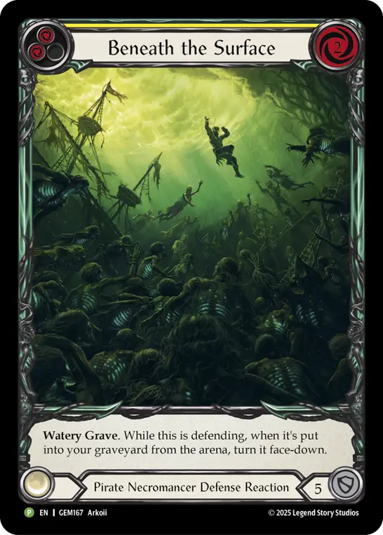 Beneath the Surface — Rainbow Foil