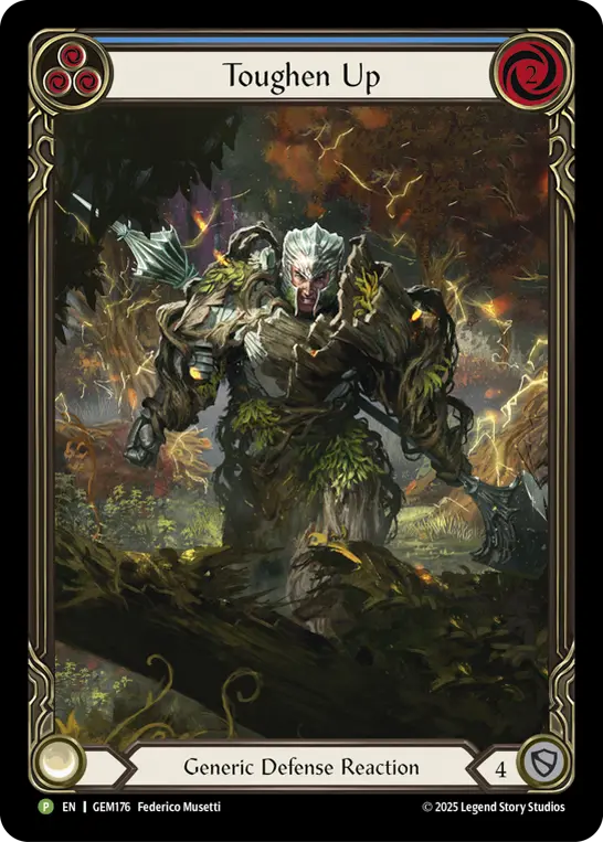 Toughen Up — Rainbow Foil