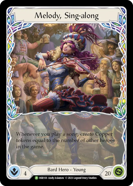 Melody card