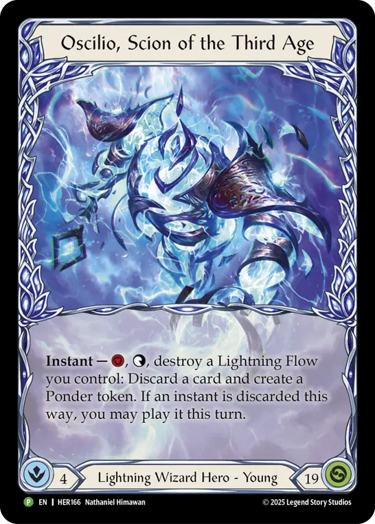 Oscilio, Scion of the Third Age