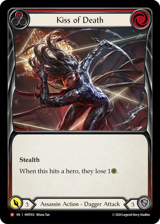 Kiss of Death — Rainbow Foil
