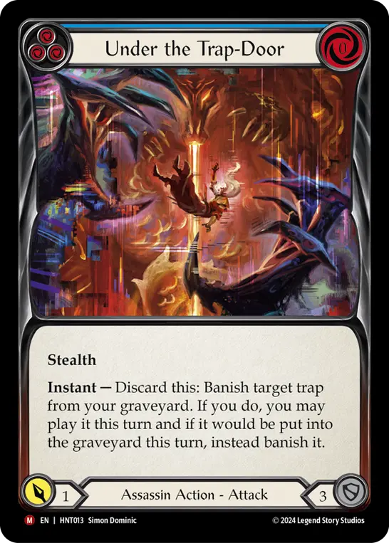 Under the Trap-Door — Rainbow Foil