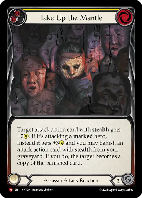 Take Up the Mantle — Rainbow Foil