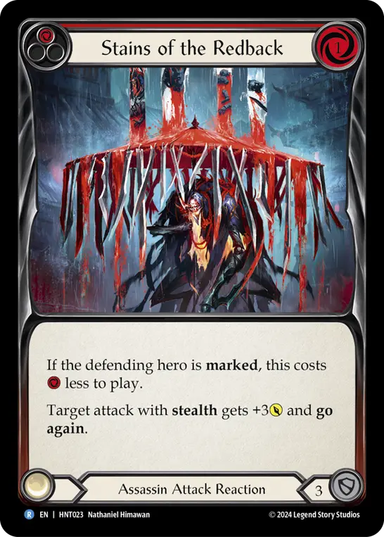 Stains of the Redback — Rainbow Foil