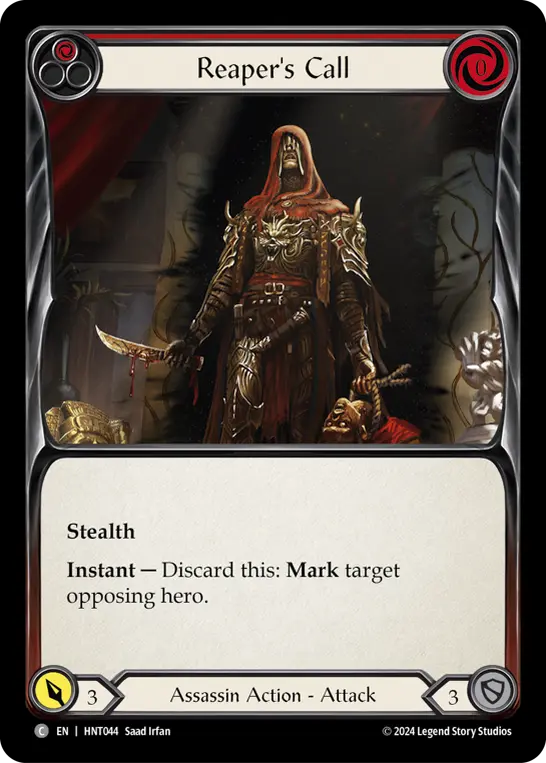 Reaper's Call — Rainbow Foil