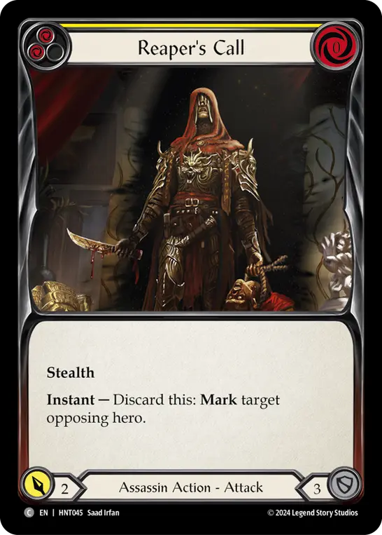Reaper's Call — Rainbow Foil