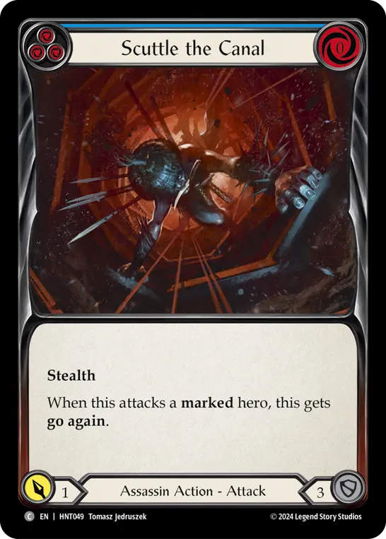 Scuttle the Canal — Rainbow Foil