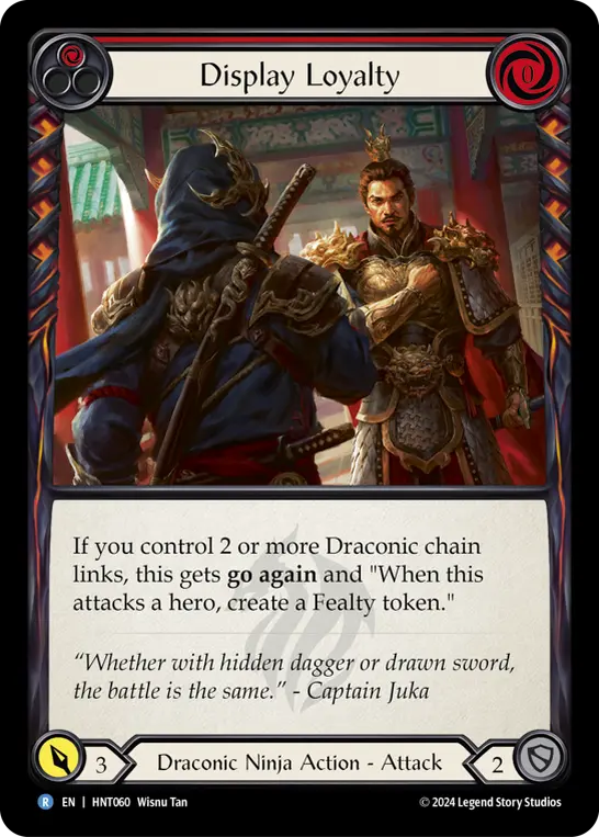 Display Loyalty — Rainbow Foil