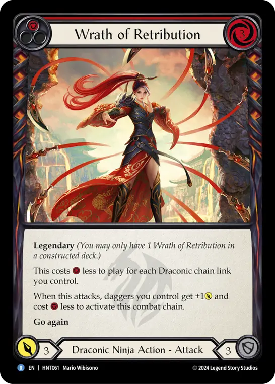 Wrath of Retribution — Rainbow Foil