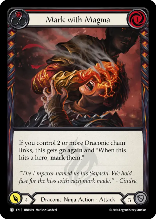 Mark with Magma — Rainbow Foil