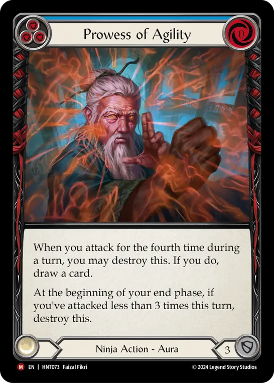 Prowess of Agility — Rainbow Foil
