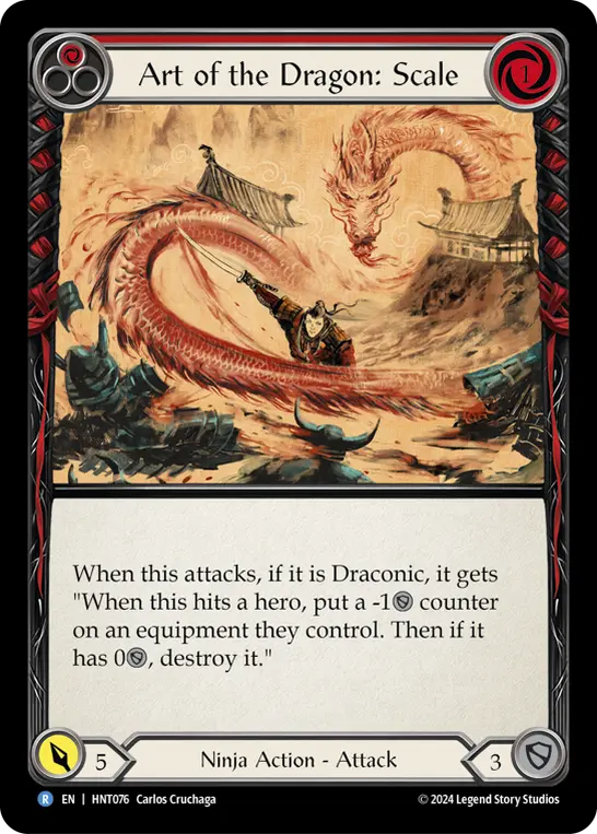 Art of the Dragon: Scale — Rainbow Foil