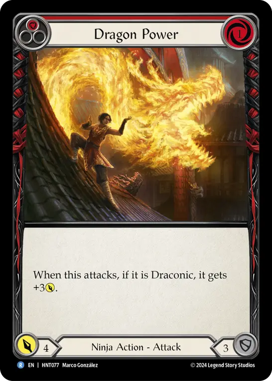 Dragon Power — Rainbow Foil