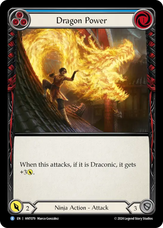 Dragon Power — Rainbow Foil
