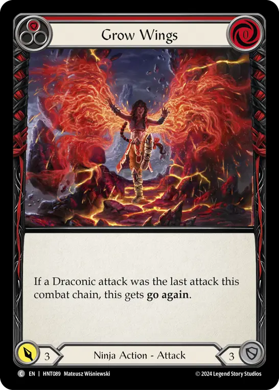 Grow Wings — Rainbow Foil