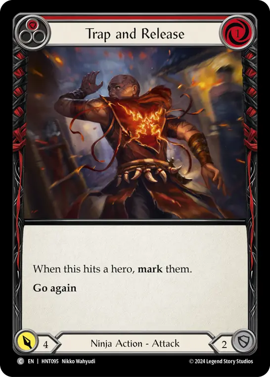 Trap and Release — Rainbow Foil