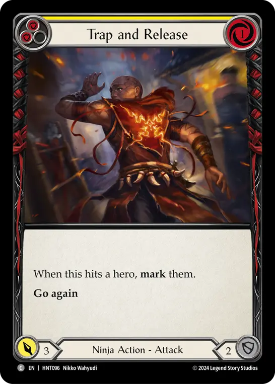 Trap and Release — Rainbow Foil