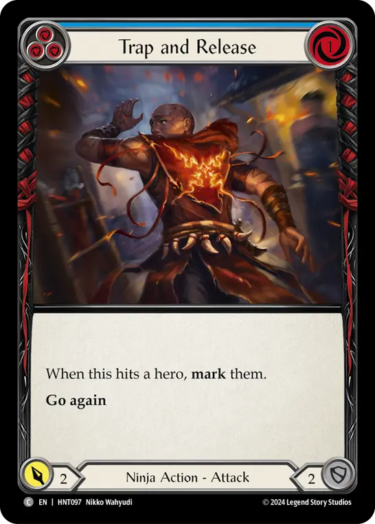 Trap and Release — Rainbow Foil