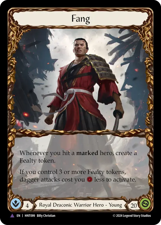 Fang — Extended Art — Cold Foil
