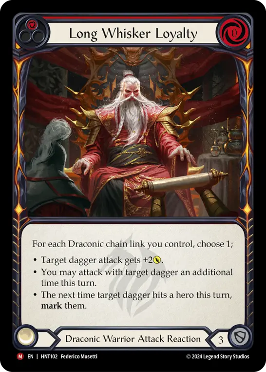 Long Whisker Loyalty — Rainbow Foil