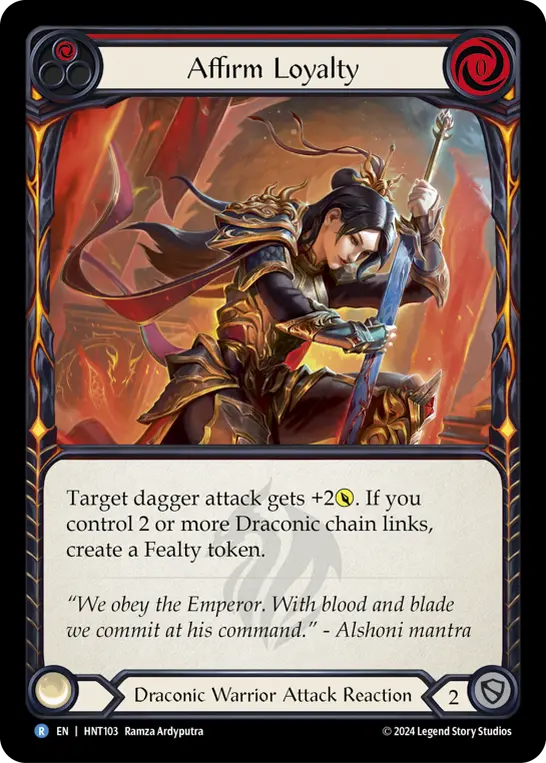 Affirm Loyalty — Rainbow Foil