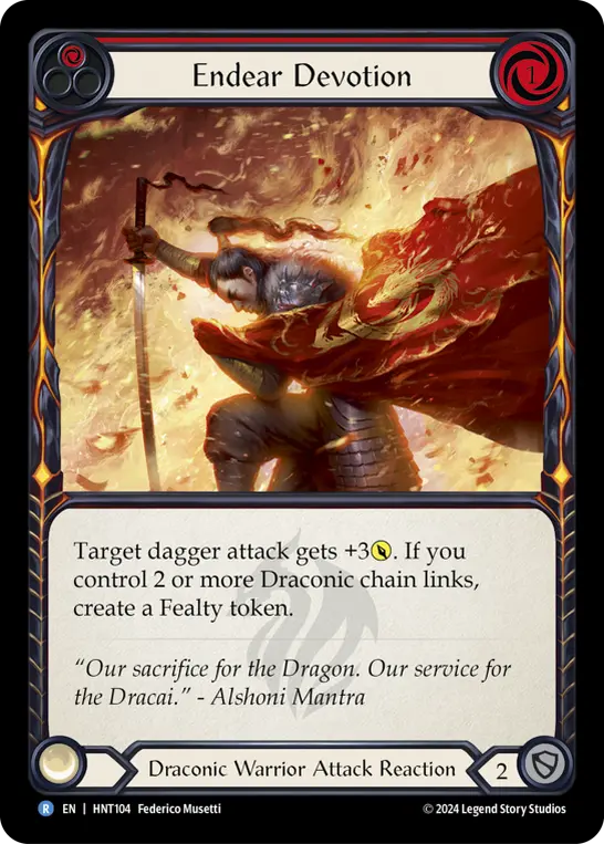 Endear Devotion — Rainbow Foil