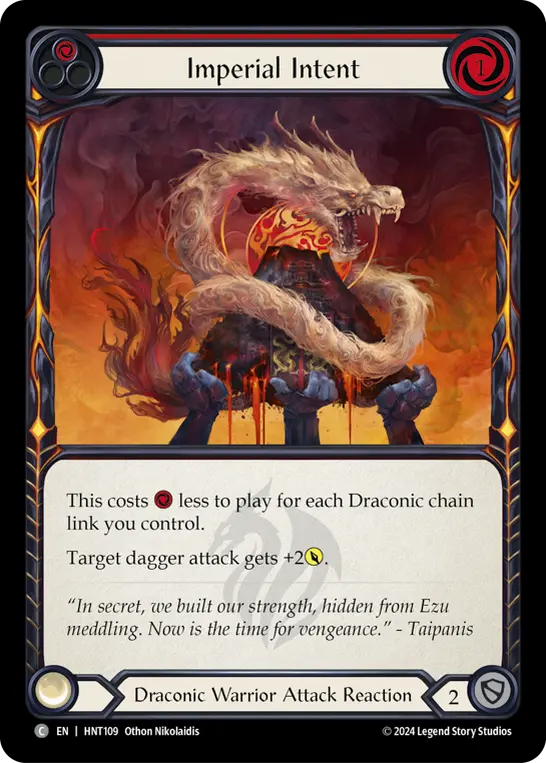 Imperial Intent — Rainbow Foil