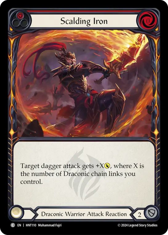 Scalding Iron — Rainbow Foil