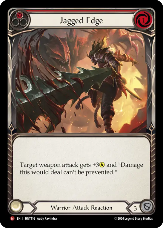 Jagged Edge — Rainbow Foil