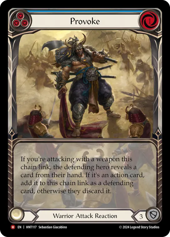 Provoke — Extended Art — Rainbow Foil