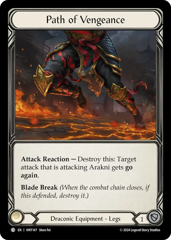Path of Vengeance — Cold Foil