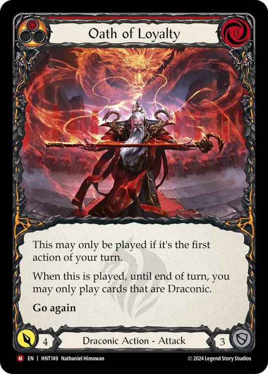 Oath of Loyalty — Rainbow Foil