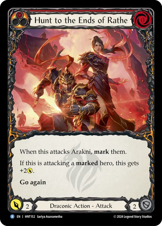Hunt to the Ends of Rathe — Rainbow Foil