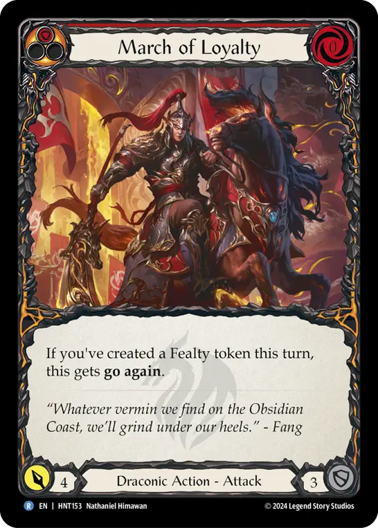 March of Loyalty — Rainbow Foil