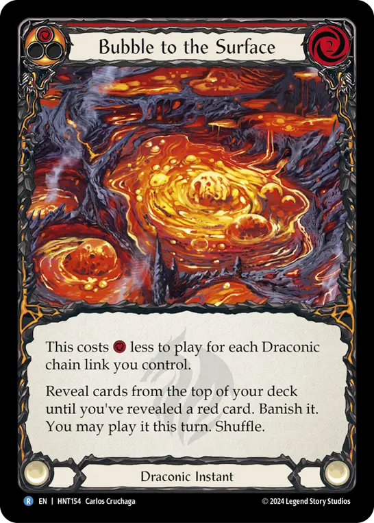 Bubble to the Surface — Rainbow Foil