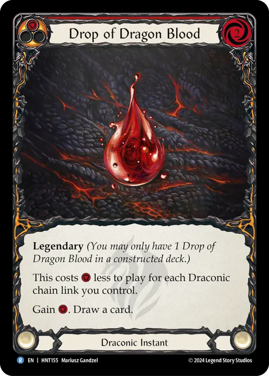 Drop of Dragon Blood — Rainbow Foil