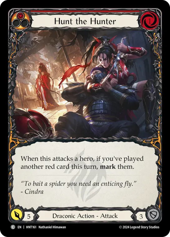 Hunt the Hunter — Rainbow Foil