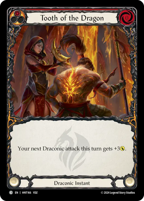 Tooth of the Dragon — Rainbow Foil