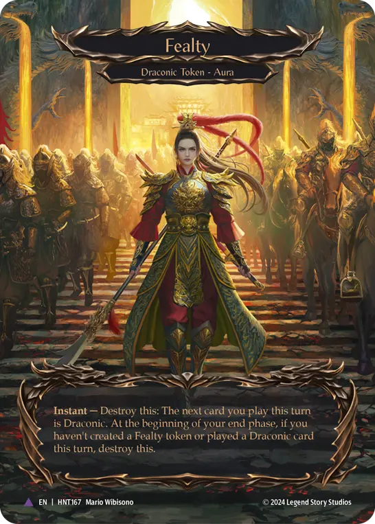 Fealty — Extended Art — Cold Foil