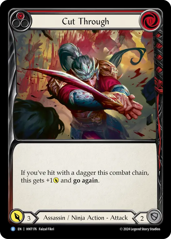 Cut Through — Rainbow Foil