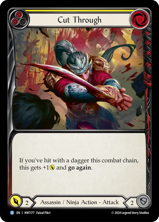 Cut Through — Rainbow Foil
