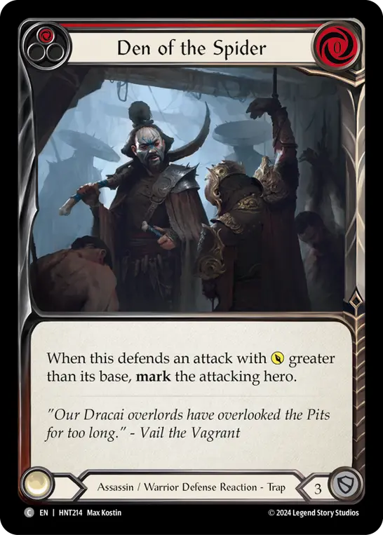 Den of the Spider — Rainbow Foil