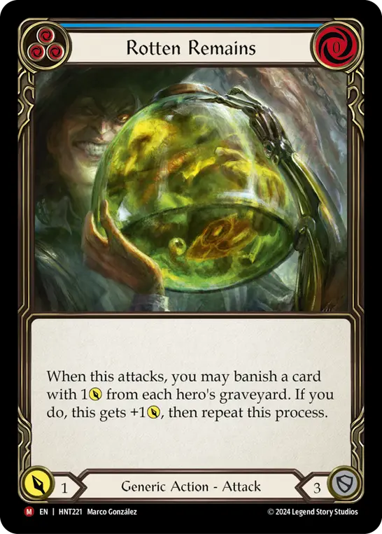 Rotten Remains — Rainbow Foil