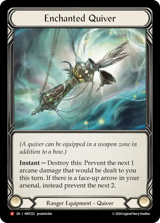 Enchanted Quiver — Cold Foil
