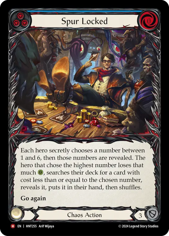 Spur Locked — Rainbow Foil