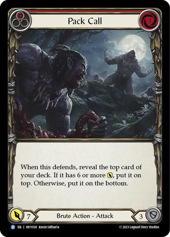 Pack Call — Rainbow Foil