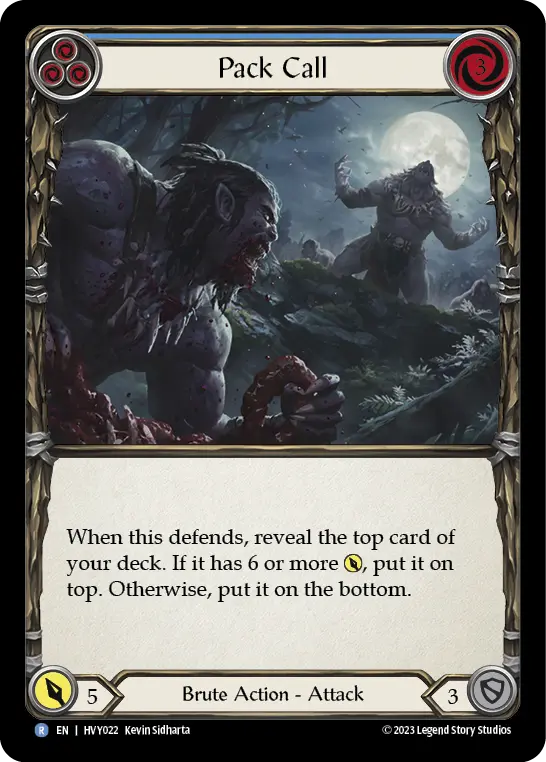 Pack Call — Rainbow Foil